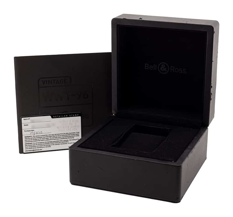 Bell and Ross Vintage WW1 BRWW196-BL-ST/SCR